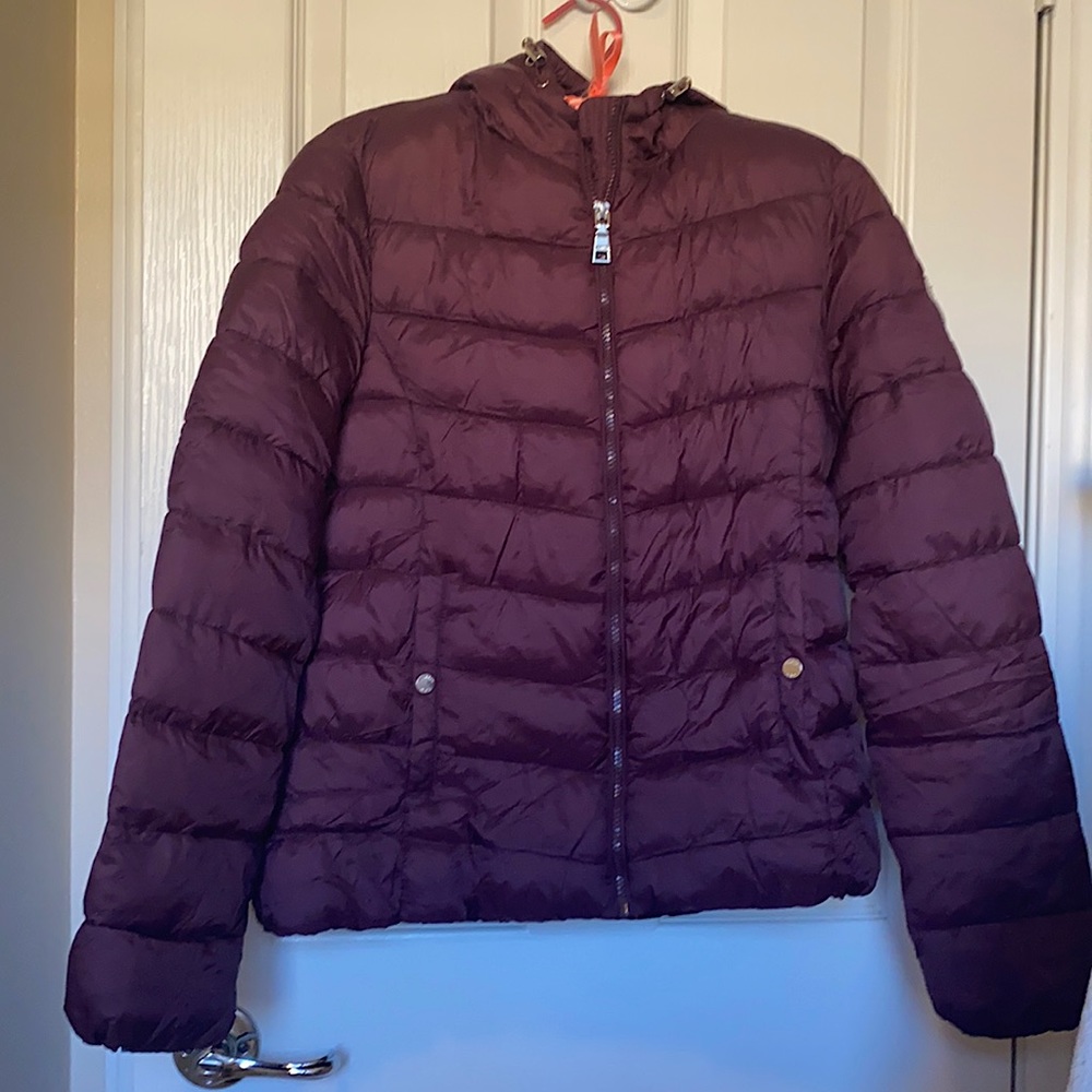 Madden dark purple puffer jacket great condition Size M